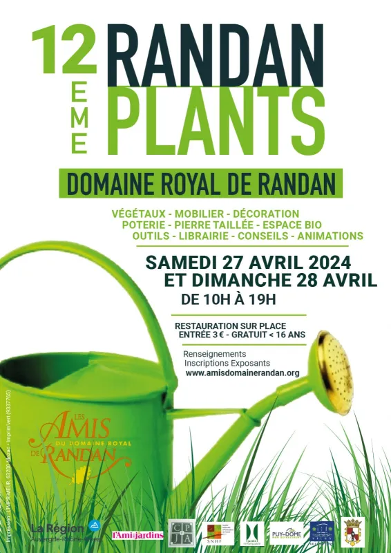27 &amp; 28 avril 2024, Randanplants, Randan (63) Visuel
